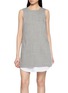 ALEXANDERWANG Zipper Side Panel Shift Mini Dress