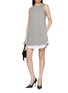 Figure View - Click To Enlarge - ALEXANDERWANG - Zipper Side Panel Shift Mini Dress