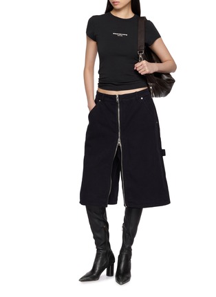 Figure View - Click To Enlarge - ALEXANDERWANG - Logo Print T-Shirt