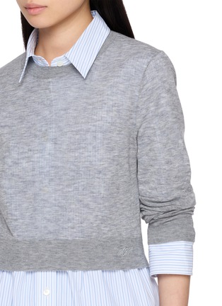  - ALEXANDERWANG - Layered Crewneck Sweater Shirt 