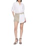 Figure View - Click To Enlarge - ALEXANDERWANG - Pre-Styled Tucked Shirt Dress