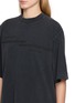  - ALEXANDERWANG - Oversized Mirrored Logo Cotton T-Shirt