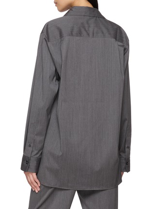 Back View - Click To Enlarge - GIA STUDIOS - Dunham Front Split Shirt