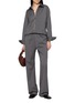 Figure View - Click To Enlarge - GIA STUDIOS - Dunham Front Split Shirt