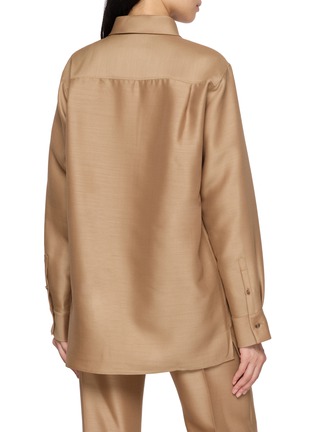 Back View - Click To Enlarge - GIA STUDIOS - Colin Long Sleeve Shirt