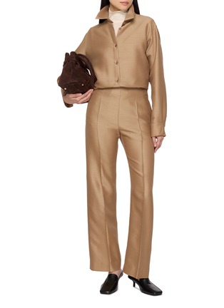 Figure View - Click To Enlarge - GIA STUDIOS - Colin Long Sleeve Shirt