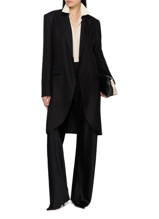 Figure View - Click To Enlarge - GIA STUDIOS - Tulip Tailored Cotton Coat