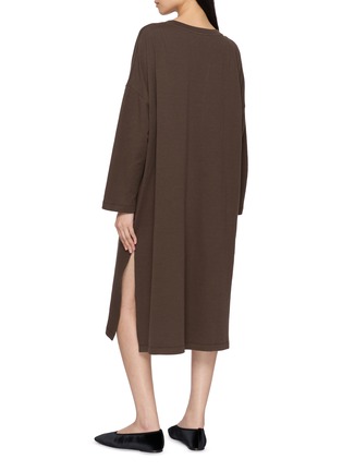 Back View - Click To Enlarge - GIA STUDIOS - Edie Cotton Midi Dress
