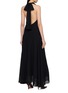 Back View - Click To Enlarge - GIA STUDIOS - Delvey Halter Maxi Dress