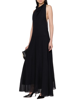 Figure View - Click To Enlarge - GIA STUDIOS - Delvey Halter Maxi Dress