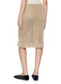 Back View - Click To Enlarge - GIA STUDIOS - Marko Metallic Midi Skirt