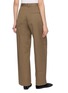 Back View - Click To Enlarge - GIA STUDIOS - Raye Wide Leg Pleated Trousers