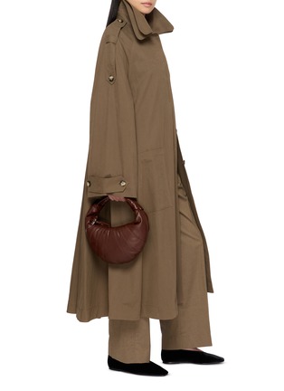 Figure View - Click To Enlarge - GIA STUDIOS - Raye Wide Leg Pleated Trousers