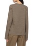 Back View - Click To Enlarge - GIA STUDIOS - Darcey Cotton Crewneck Sweatshirt