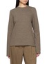 GIA STUDIOS Darcey Cotton Crewneck Sweatshirt