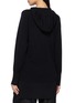 Back View - Click To Enlarge - GIA STUDIOS - Hugo Longline Knit Hoodie