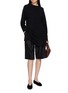 Figure View - Click To Enlarge - GIA STUDIOS - Hugo Longline Knit Hoodie