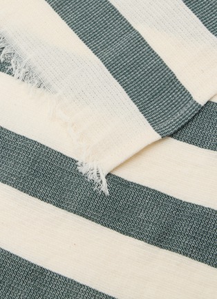 Detail View - Click To Enlarge - AUX BAINS FRANÇAIS - Cotton Beach towel — Bonjour