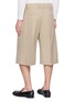 Back View - Click To Enlarge - STUDIO NICHOLSON - Pleated Wide Leg Shorts