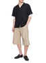 Figure View - Click To Enlarge - STUDIO NICHOLSON - Pleated Wide Leg Shorts