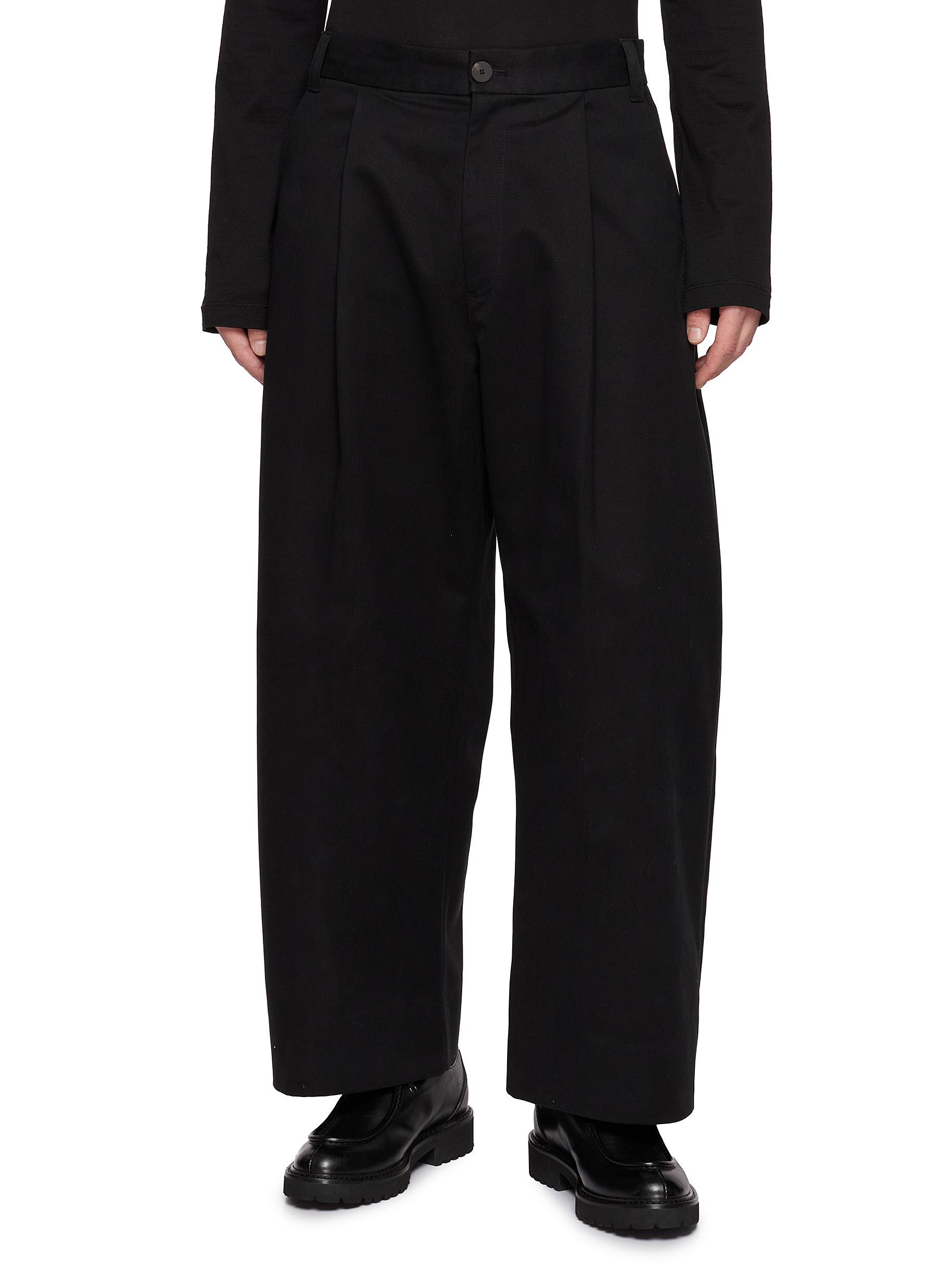 STUDIO NICHOLSON | Deep Pleat Volume Pants | Men | Lane Crawford