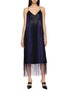 SHARON WAUCHOB Katia Fringe Camisole Midi Dress