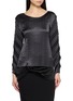 SHARON WAUCHOB Long Sleeve Hand-Pleated Kyoto Top