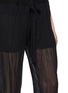  - SHARON WAUCHOB - Crinkled Drawstring Sheer Pants