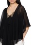 - SHARON WAUCHOB - Mila Silk Chiffon Cape