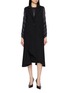 SHARON WAUCHOB Spiral Bias Cut Vest Coat