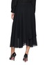 Back View - Click To Enlarge - SHARON WAUCHOB - Ray Asymmetric Layered Midi Skirt