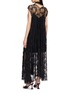 Back View - Click To Enlarge - SHARON WAUCHOB - Lace Maxi Slip Dress