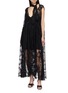 Figure View - Click To Enlarge - SHARON WAUCHOB - Lace Maxi Slip Dress
