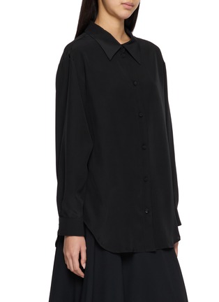 Detail View - Click To Enlarge - SHARON WAUCHOB - Icon Madrid Fringe Detail Shirt