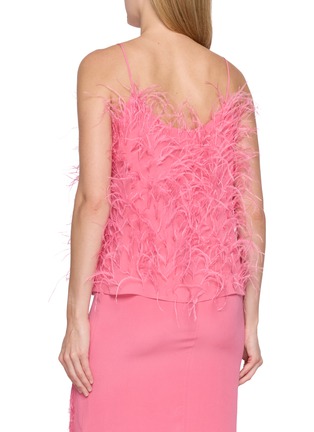 Back View - Click To Enlarge - SHARON WAUCHOB - Rosiers Feather Camisole