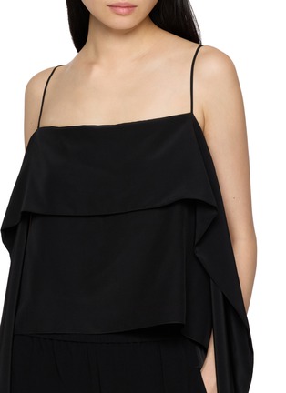  - SHARON WAUCHOB - Olive Draped Top