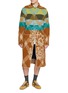 DRIES VAN NOTEN Masan Patterned Intarsia Long Cardigan