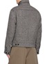 Back View - Click To Enlarge - DRIES VAN NOTEN - Vince Funnel Neck Jacket