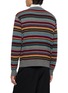 Back View - Click To Enlarge - DRIES VAN NOTEN - Muroli Striped Knit Sweater
