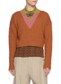 DRIES VAN NOTEN Medan Layered Sweater