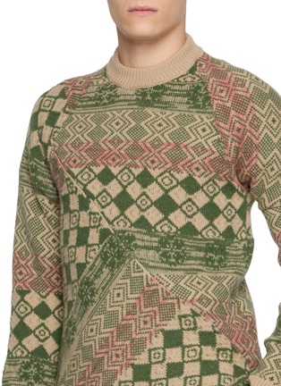  - DRIES VAN NOTEN - Macos Patterned Intarsia Sweater