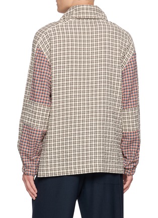 Back View - Click To Enlarge - DRIES VAN NOTEN - Cory Checked Shirt