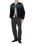 Figure View - Click To Enlarge - DRIES VAN NOTEN - Fair Isle Pattern Wool Cotton Knit Cardigan