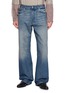 DRIES VAN NOTEN Faded Wash Straight Leg Cotton Denim Jeans