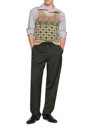 Figure View - Click To Enlarge - DRIES VAN NOTEN - Mahoba Knit Sweater Vest