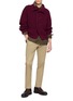Figure View - Click To Enlarge - DRIES VAN NOTEN - Marino Asymmetric Funnel Neck Knit Cardigan