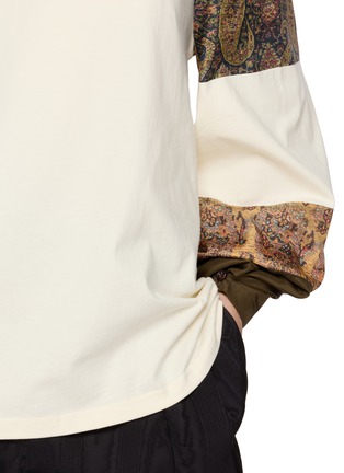  - INTO THE EAST - Paisley Patchwork Long Sleeve T-Shirt