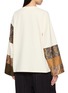 Back View - Click To Enlarge - INTO THE EAST - Paisley Patchwork Long Sleeve T-Shirt