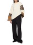 Figure View - Click To Enlarge - INTO THE EAST - Paisley Patchwork Long Sleeve T-Shirt