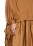  - INTO THE EAST - High Neck Sheer Long Sleeve Top